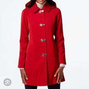 London Fog Trench coat with silver latch closure